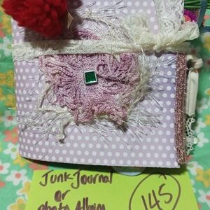 Purple Polka Dot Junk Journal